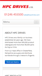 Mobile Screenshot of hpcdrives.com